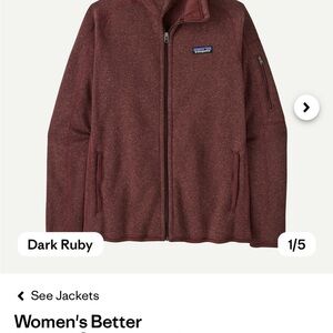 Patagonia Women's Utility Jacket - Dark Ruby